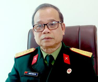 Đại tá Nguyễn Trung Thái - Ủy viên Ban Chấp hành Trung ương Hội CCB Việt Nam, Chủ tịch Hội CCB tỉnh Yên Bái.
