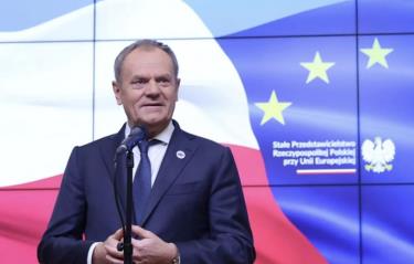 Thủ tướng Ba Lan Donald Tusk. Ảnh: Văn phòng chính phủ Ba Lan