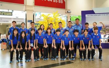 Đội tuyển Futsal nữ Việt Nam lên đường sang Myanmar tham dự vòng loại Futsal Nữ châu Á 2025.