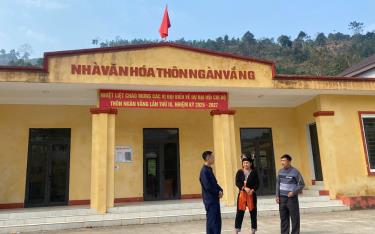 Nhà văn hóa thôn được xây mới là nơi tổ chức các hoạt động dafabet dang nhap người dân Ngàn Vắng.