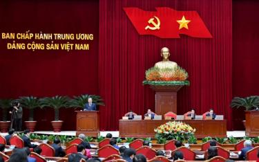 Quang cảnh khai mạc Hội nghị Ban Chấp hành Trung ương Đảng khóa XIII.
