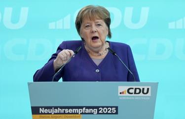 Cựu Thủ tướng Đức Angela Merkel. (Ảnh: AP)