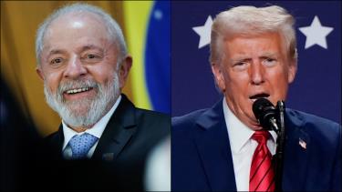 Tổng thống Brazil Luiz Inacio Lula da Silva tuyên bố sẽ đáp trả Mỹ nếu bị áp thuế. Ảnh minh hoạ Reuters.