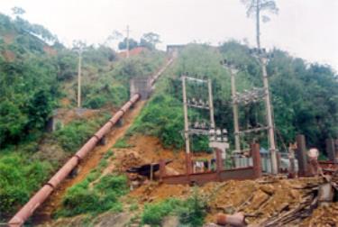 Nhà máy Thủy điện Hưng Khánh (Trấn Yên) do Công ty đầu tư chuẩn bị phát điện, hòa lưới điện quốc gia.
(Ảnh: Ngọc Đồng)