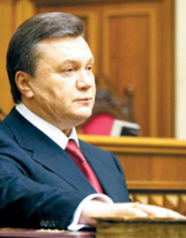 Tổng thống Ukraine Viktor Yanukovich.