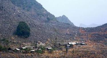 Một góc cao nguyên đá Đồng Văn.