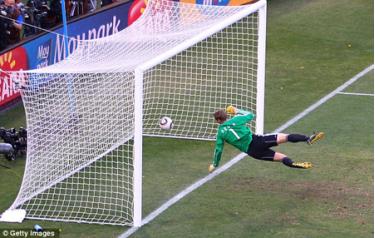 Công nghệ goal-line sẽ là lời giải cho những tình huống gây tranh cãi như trong trận đấu Anh - Đức ở VCK World Cup 2010