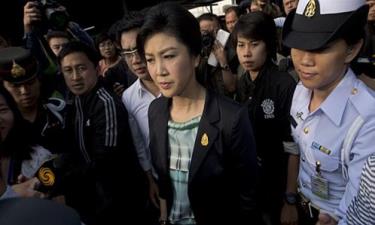 Thủ tướng Yingluck đã rời khỏi Bangkok để 