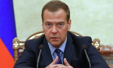 Thủ tướng Nga Dmitry Medvedev.