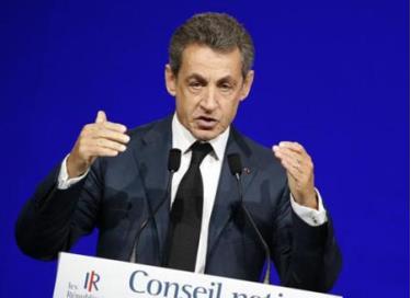 Cựu Tổng thống Pháp Nicolas Sarkozy.