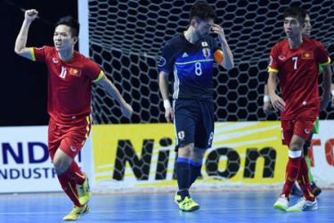 Việt Nam lần đầu tiên đoạt vé dự World Cup futsal.