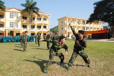 Các phương án sẵn sàng chiến đấu thường xuyên được cán bộ, chiến sỹ lực lượng vũ trang tỉnh luyện tập kỹ lưỡng.