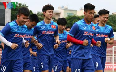 U23 Việt Nam có buổi tập đầu tiên vào hôm qua (2/2).