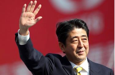 Thủ tướng Nhật Bản Shinzo Abe.
