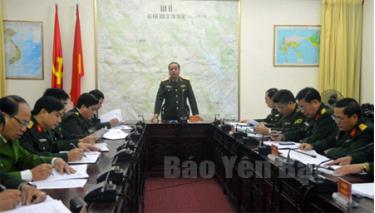 Thiếu tướng Trương Đức Nghĩa, Cục trưởng Cục Cứu hộ - Cứu nạn kết luận kiểm tra.