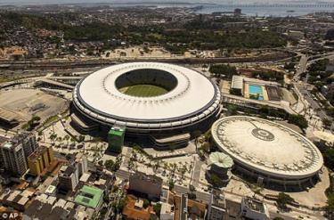 Sân vận động Maracana ở Brazil được đầu tư kỹ lưỡng nhưng hiện bị bỏ hoang.