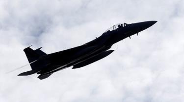 Máy bay chiến đấu F-15 Eagle của Không quân Mỹ (Ảnh: Reuters)
