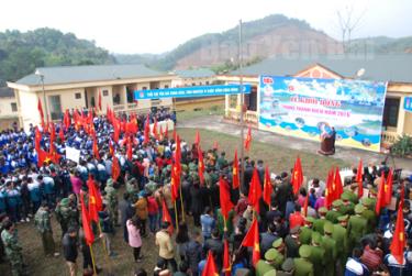 Lễ khởi động Tháng Thanh niên năm 2016.