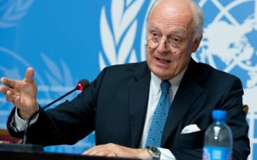 Đặc phái viên Liên Hợp Quốc về Syria Staffan de Mistura.