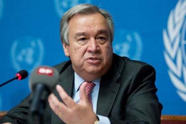 Tổng thư ký LHQ Antonio Guterres.