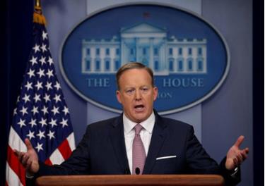 Phát ngôn viên Nhà Trắng Sean Spicer.