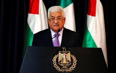 Tổng thống Palestine Mahmoud Abbas.