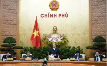 Thủ tướng Nguyễn Xuân Phúc dafabet com biểu tại buổi họp phiên thường kỳ tháng 1/2020 diễn ra sáng 5/2.