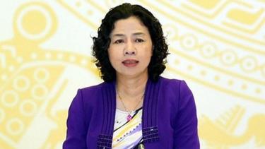 Thứ trưởng Bộ Tài dafabet Vũ Thị Mai.