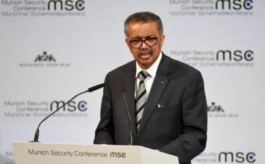 Tổng giám đốc WHO Tedros Adhanom Ghebreyesus.