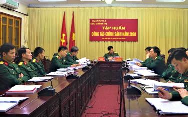 Quang cảnh Hội nghị tập huấn.