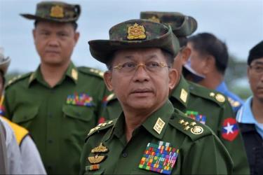 Tổng tư lệnh Các lực lượng vũ trang Myanmar - Tướng Min Aung Hlaing.