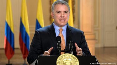 Tổng thống Colombia Ivan Duque.