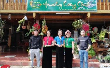 The Cuong Chinh community-based tourism model in Deu 2 hamlet of Nghia An commune has met the criteria for a four-star OCOP product.