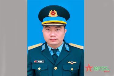 Đồng chí Thiếu tá Trần Ngọc Duy.