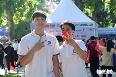 Thí sinh tham dự Ngày hội tư vấn xét tuyển đại link dafabet, cao đẳng năm 2022 tại Hà Nội