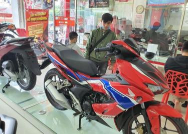 Honda Winner X đang giảm giá gần 5 triệu đồng. Ảnh: TN
