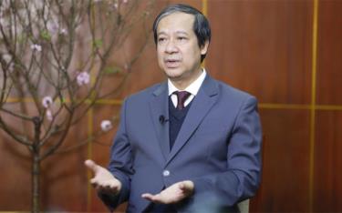 Bộ trưởng Bộ Giáo dục đăng nhập dafabet Đào tạo Nguyễn Kim Sơn.