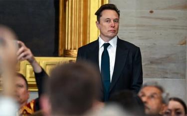 Elon Musk tham dự lễ nhậm chức của Tổng thống Mỹ Donald Trump ngày 20/1.