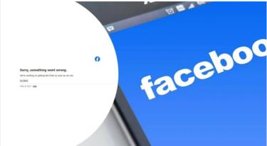 Facebook gián đoạn toàn cầu.