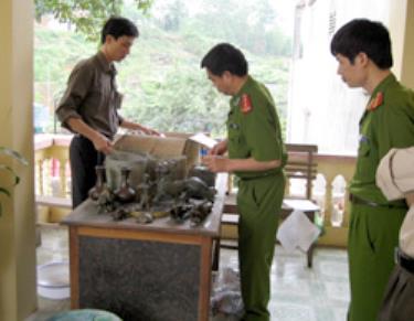Số cổ vật thu hồi trong vụ án trộm cắp cổ vật tại Bảo tàng tỉnh
dafabet dang nhap.
