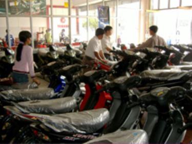 Cửa hàng bán xe YAMAHA của Công ty TNHH Hoà Bình luôn đáp ứng nhu cầu của khách hàng.