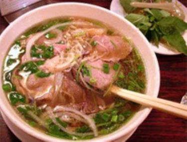 Một bát phở bò.