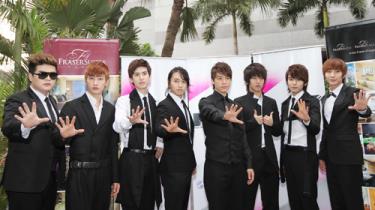 Nhóm Super Junior từng đến Hà Nội vào tháng 3-2010