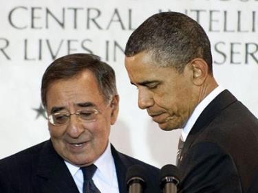 Tổng thống Obama và Bộ trưởng Quốc phòng Leon Panetta.