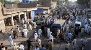 Một vụ đánh bom liều chết tại Pakistan.