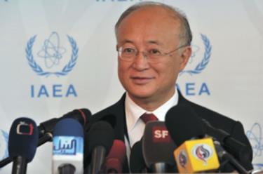 Tổng Giám đốc Cơ quan Năng lượng Nguyên tử Quốc tế Yukiya Amano.