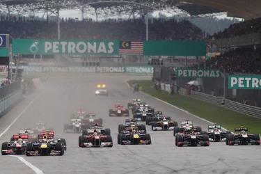 Grand Prix Malaysia luôn diễn ra đầy hấp dẫn và rất khó lường.