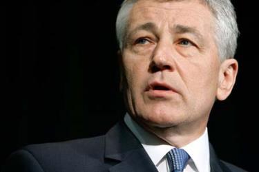 Bộ trưởng Quốc phòng Chuck Hagel. 
