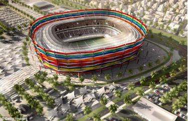Bản thiết kế một SVĐ được xây dựng phục vụ cho World Cup 2022, tuy nhiên, có khả năng nó sẽ trở thành vô nghĩa nếu Qatar bị kết tội hối lộ quan chức FIFA.