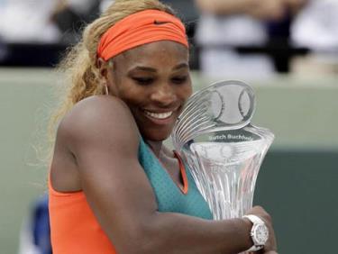 Serena lần thứ 7 lên ngôi Miami Masters.